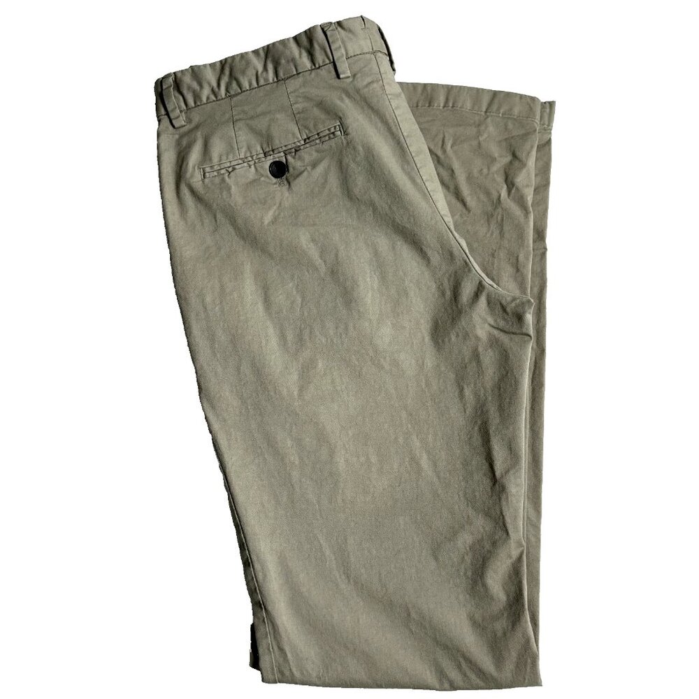 Allegri Milano 86 Men's 35x33.5 Khaki Chino Trouser‎ Pants